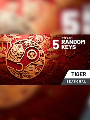 Tiger Random 5 Keys - Steam Key - GLOBAL - 2