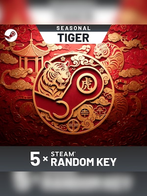 Tiger Random 5 Keys - Steam Key - GLOBAL - 3