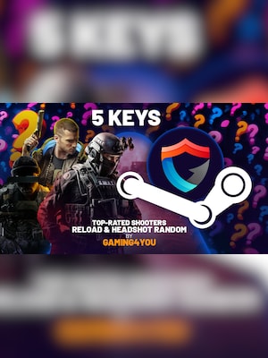 Top-Rated Shooters Random by Gaming4you 5 Keys (PC) - Steam Key - GLOBAL - 2