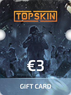 Topskin.net Gift Card 3 EUR - 0