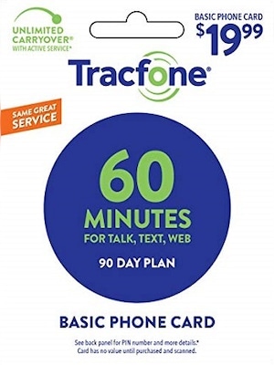 Tracfone Card 19.99 USD  - Tracfone Key  - UNITED STATES - 0