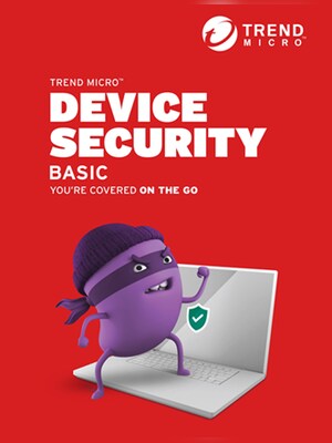 Trend Micro Device Security  Basic  (PC, Android, Mac, iOS) (1 Device, 1 Year)  - Trend Micro Key - GLOBAL - 0