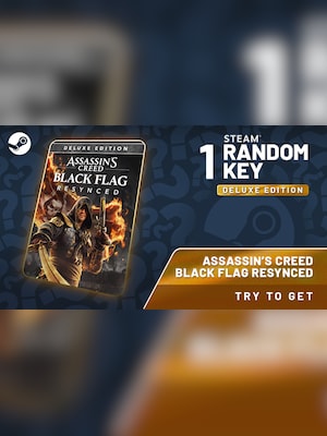 Try to Get Assassin's Creed Black Flag Resynced - Random Deluxe Edition  1 Key (PC) - Steam Key - GLOBAL - 2