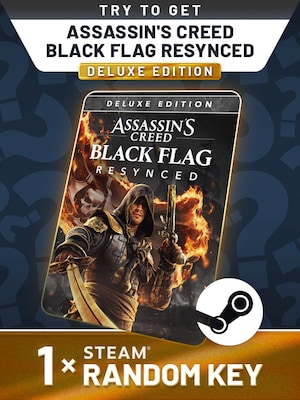 Try to Get Assassin's Creed Black Flag Resynced - Random Deluxe Edition  1 Key (PC) - Steam Key - GLOBAL - 0