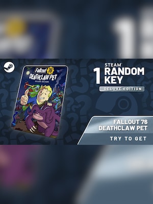 Try to get Fallout 76 - Random Deathclaw Pet Deluxe Edition  1 Key (PC) - Steam Key - GLOBAL - 2