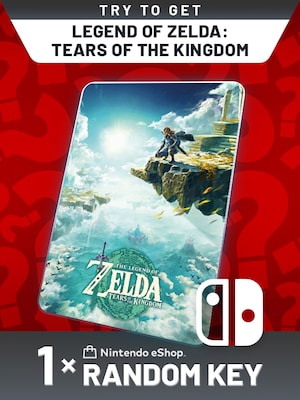 Try To Get The Legend of Zelda: Tears of the Kingdom - Random 1 Key (Nintendo Switch) - Nintendo eShop Key - EUROPE - 0