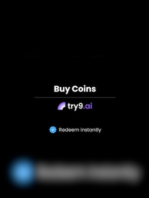 Try9 AI 5563 Coins - try9.ai Key - GLOBAL - 2
