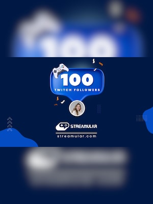 Twitch 100 Followers - Streamular.com - 2