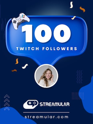 Twitch 100 Followers - Streamular.com - 0