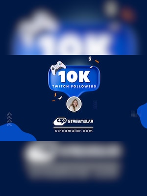 Twitch 10000 Followers - Streamular.com - 2