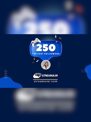 Twitch 250 Followers - Streamular.com - 2