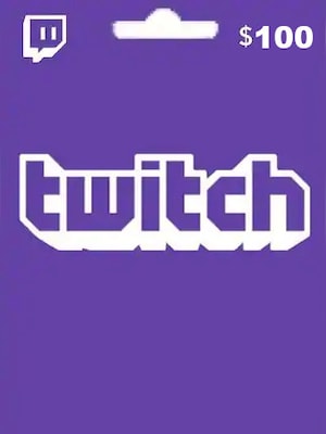 Twitch Gift Card 100 USD - twitch Key - UNITED STATES - 0