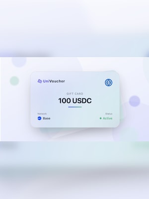 UniVoucher Crypto Gift Card 100 USDC - Univoucher Key - GLOBAL - 2