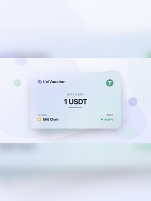 UniVoucher USDT Crypto Gift Card 1 USDT - Univoucher Key - GLOBAL - 2