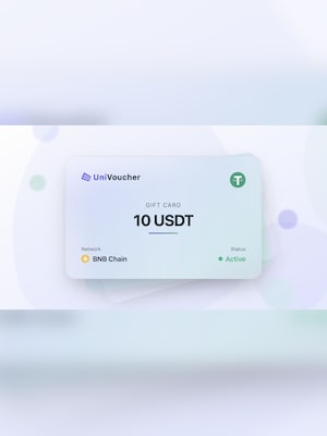 UniVoucher USDT Crypto Gift Card 10 USDT - Univoucher Key - GLOBAL - 2