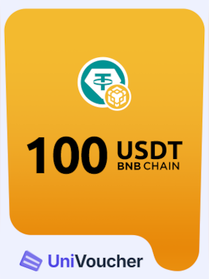 UniVoucher USDT Crypto Gift Card 100 USDT - Univoucher Key - GLOBAL - 0