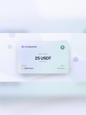 UniVoucher USDT Crypto Gift Card 25 USDT - Univoucher Key - GLOBAL - 2