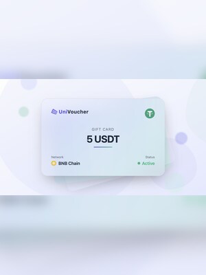 UniVoucher USDT Crypto Gift Card 5 USDT - Univoucher Key - GLOBAL - 2
