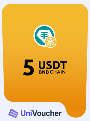 UniVoucher USDT Crypto Gift Card 5 USDT - Univoucher Key - GLOBAL - 0