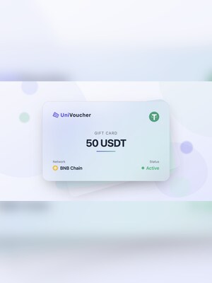 UniVoucher USDT Crypto Gift Card 50 USDT - Univoucher Key - GLOBAL - 2