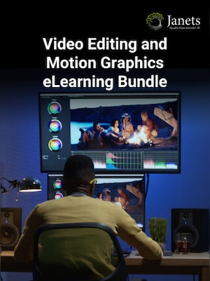 Video Editing and Motion Graphics  E Learning Bundle - Janets Key - GLOBAL - 0
