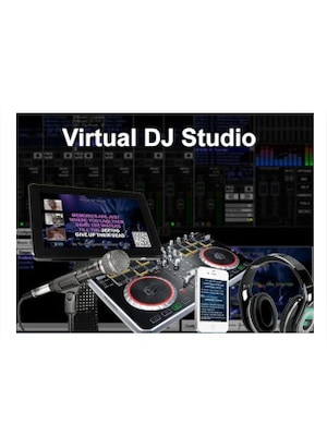 Virtual DJ and Karaoke Studio 8 (PC) (1 Device, Lifetime)  - VirtualDj Key - GLOBAL - 0