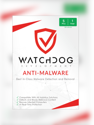 Watchdog Anti-Malware 5 PC 1 Year - Key - GLOBAL - 0
