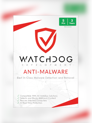 Watchdog Anti-Malware 5 PC 3 Years - Key - GLOBAL - 0