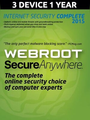 Webroot SecureAnywhere Internet Security Complete 2015 3 Devices 3 Devices 1 Year PC Key GLOBAL - 4