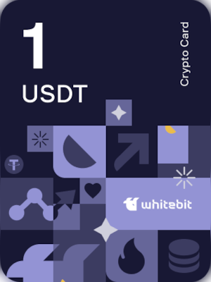 WhiteBIT Voucher 1 USDT - WhiteBIT Key - GLOBAL - 0