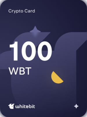 WhiteBIT Voucher 100 WBT - WhiteBIT Key - GLOBAL - 0