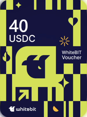 WhiteBIT Voucher 40 USDC - WhiteBIT Key - GLOBAL - 0