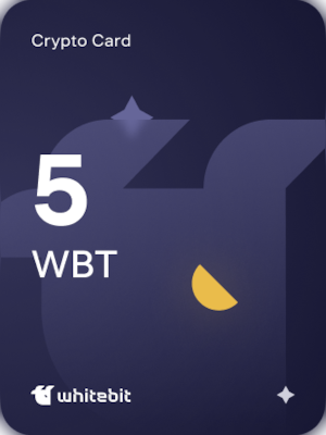 WhiteBIT Voucher 5 WBT - WhiteBIT Key - GLOBAL - 0