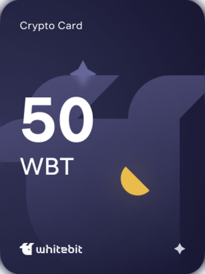WhiteBIT Voucher 50 WBT - WhiteBIT Key - GLOBAL - 0