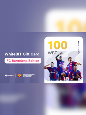 WhiteBIT Voucher | FC Barcelona Edition 100 WBT - WhiteBIT Key - GLOBAL - 2