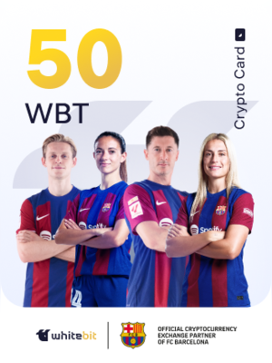 WhiteBIT Voucher | FC Barcelona Edition 50 WBT - WhiteBIT Key - GLOBAL - 0
