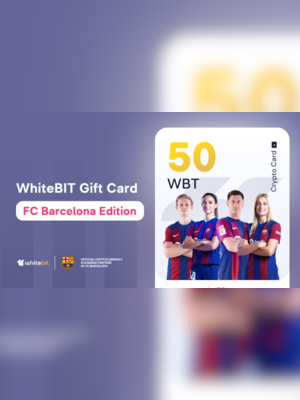 WhiteBIT Voucher | FC Barcelona Edition 50 WBT - WhiteBIT Key - GLOBAL - 2