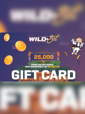 WildBet Balance Gift Card 25000 Tokens - Wild Bet Key - GLOBAL - 2