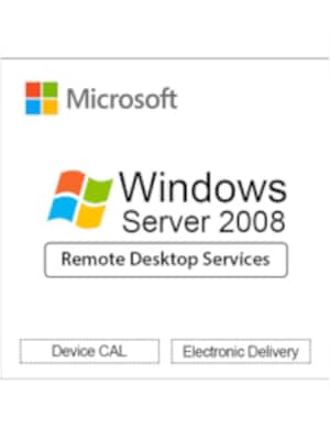 Windows Server 2008 Remote Desktop Services (PC) (20 Devices, Lifetime)  - Microsoft Key - GLOBAL - 0