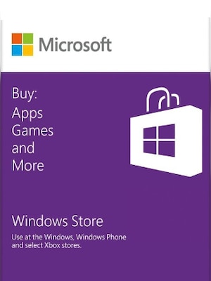Windows Store Gift Card EUROPE 5 EUR Microsoft EUROPE - 0