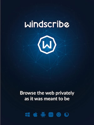 Windscribe Pro VPN 12 Months - Windscribe Account - GLOBAL - 0