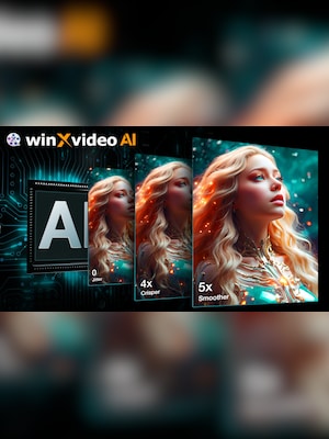 WinXvideo AI 2.0 (PC) (1 Device, Lifetime)  - Digiarty Key - GLOBAL - 2