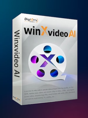WinXvideo AI (PC) (1 PC, Lifetime)  - Digiarty Key - GLOBAL - 0