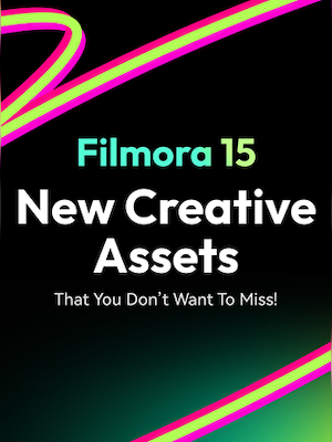 Wondershare Filmora 15 with Creative Assets | Premium (PC) (1 Device, 1 Year) - Wondershare Account - GLOBAL - 0