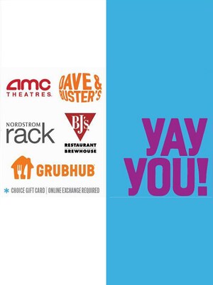 Yay You! Gift Card 75 USD - Giftcards.com Key - UNITED STATES - 0