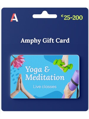 Yoga and Meditation Online Classes Gift Card 200 EUR - Amphy Key - 0