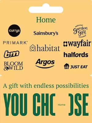 You Choose Home Gift Card 50 GBP - YouChoose Key - UNITED KINGDOM - 0