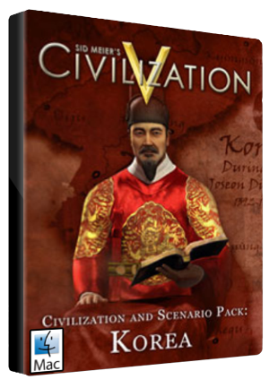 Sid Meier's Civilization V: Civilization and Scenario Pack: Korea MAC Steam Key GLOBAL - 1