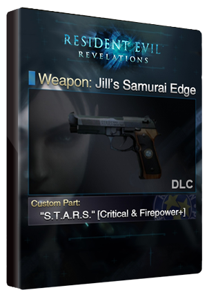 Resident Evil: Revelations / Biohazard: Revelations - Jill's Samurai Edge + Custom Part S.T.A.R.S.