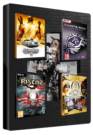 Saints Row 2 + Saints Row: The Third + Risen 2: Dark Waters + Sacred 2: Gold BUNDLE